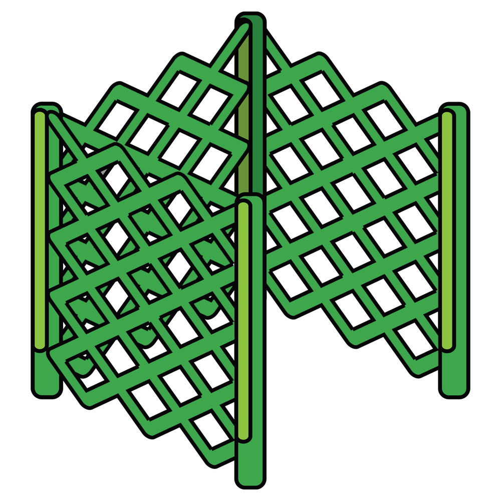 Three sided enclosure