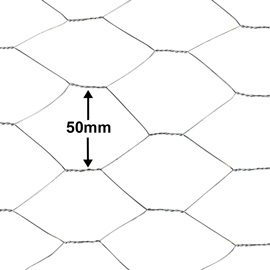 304 Stainless Steel 22 Ga. Chicken Wire, Fence, 24 x 150' x 1 Hex Mesh 