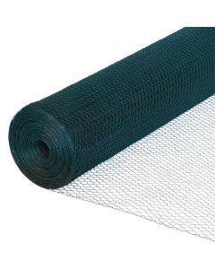Green Coated Wire netting 13mm hole