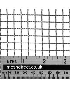 Woven Stainless Offcuts 3 mesh (304) - 6.8 mm aperture