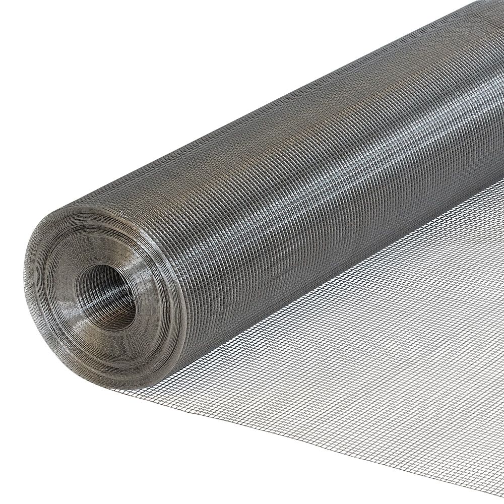Rat & Mouse Mesh 6mm x 6mm Stainless Steel, 90cm x 6m roll - Mesh Direct
